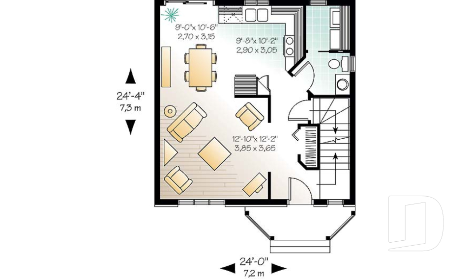 Rez-de-chaussée -  - Galba
