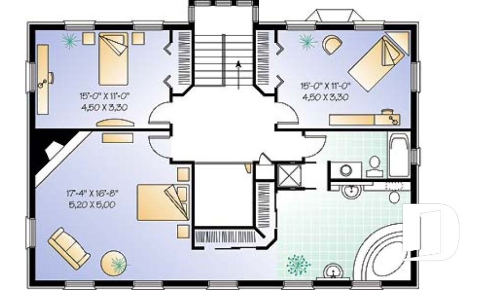 Étage -  - Cerfeuille