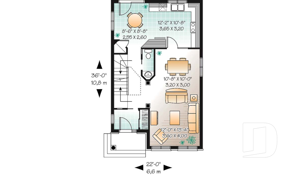 Rez-de-chaussée -  - Colter 2