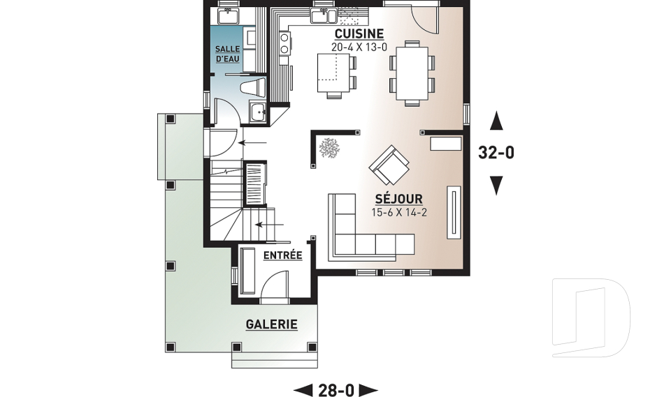 Rez-de-chaussée -  - Ambroix 2
