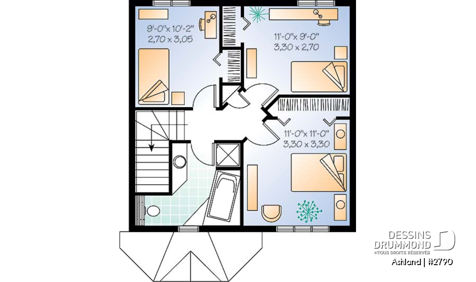 Étage - Cottage très abordable de 3 chambres avec beaucoup de fenêtres, salle de lavage au rez-de-chaussée - Ashland