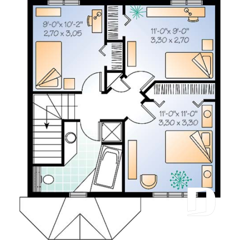 Étage - Cottage très abordable de 3 chambres avec beaucoup de fenêtres, salle de lavage au rez-de-chaussée - Ashland