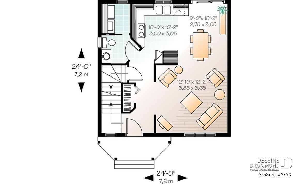 Rez-de-chaussée - Cottage très abordable de 3 chambres avec beaucoup de fenêtres, salle de lavage au rez-de-chaussée - Ashland