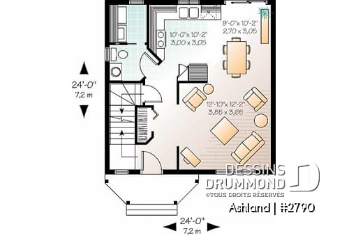 Rez-de-chaussée - Cottage très abordable de 3 chambres avec beaucoup de fenêtres, salle de lavage au rez-de-chaussée - Ashland