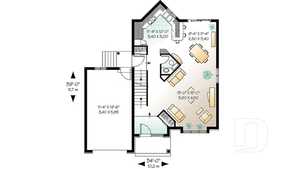 Rez-de-chaussée -  - Iseut