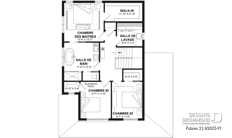 Étage - Maison champêtre à étage avec garage, lumière naturelle et ambiance familiale chaleureuse - Fabien 2