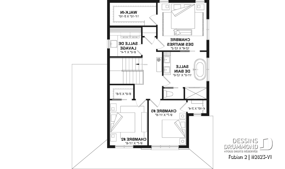 Étage - Maison champêtre à étage avec garage, lumière naturelle et ambiance familiale chaleureuse - Fabien 2