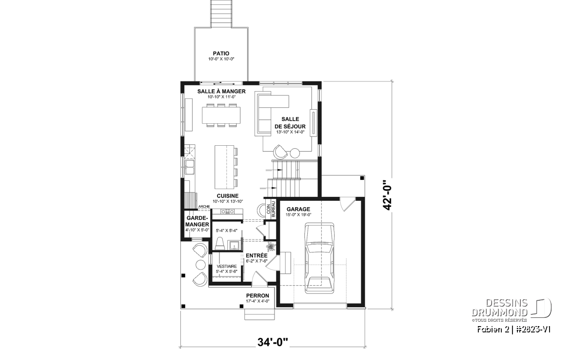 Rez-de-chaussée - Maison champêtre à étage avec garage, lumière naturelle et ambiance familiale chaleureuse - Fabien 2