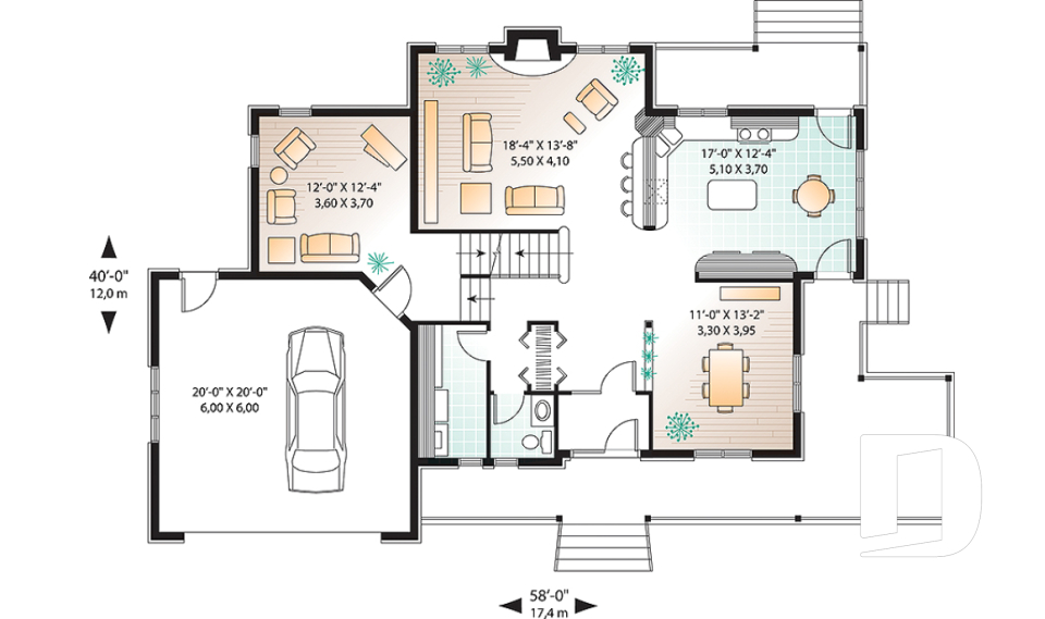 Rez-de-chaussée -  - Winita