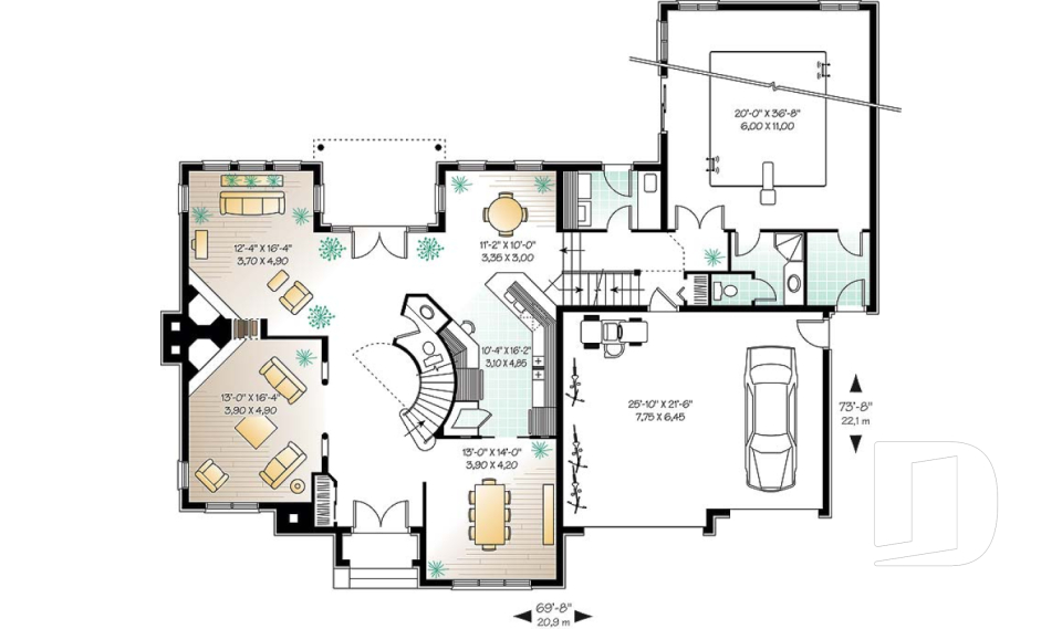 Rez-de-chaussée -  - Pacifica