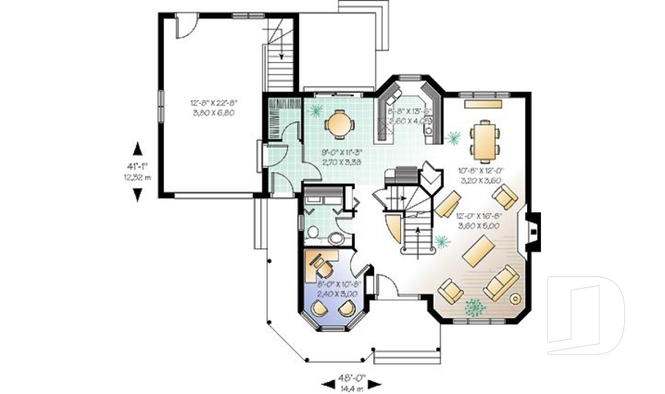 Rez-de-chaussée -  - Jacob