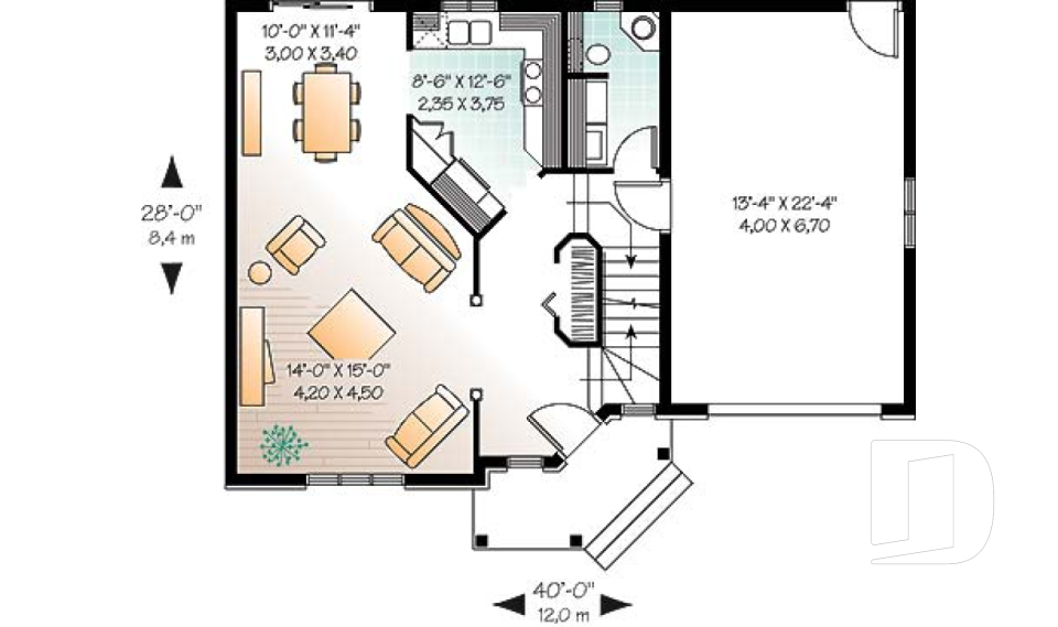 Rez-de-chaussée -  - Cupola