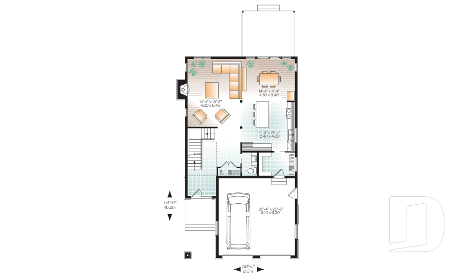 Rez-de-chaussée -  - Gambrel 2