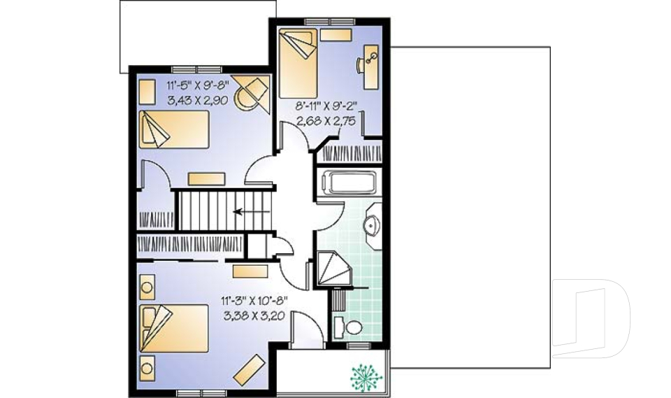 Étage -  - Maupassant