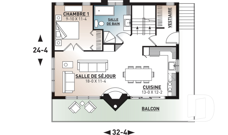 Rez-de-chaussée -  - Skybridge