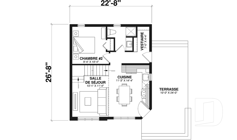 Rez-de-chaussée -  - Joice