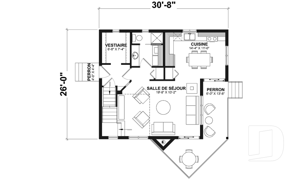 Rez-de-chaussée -  - Stonemason