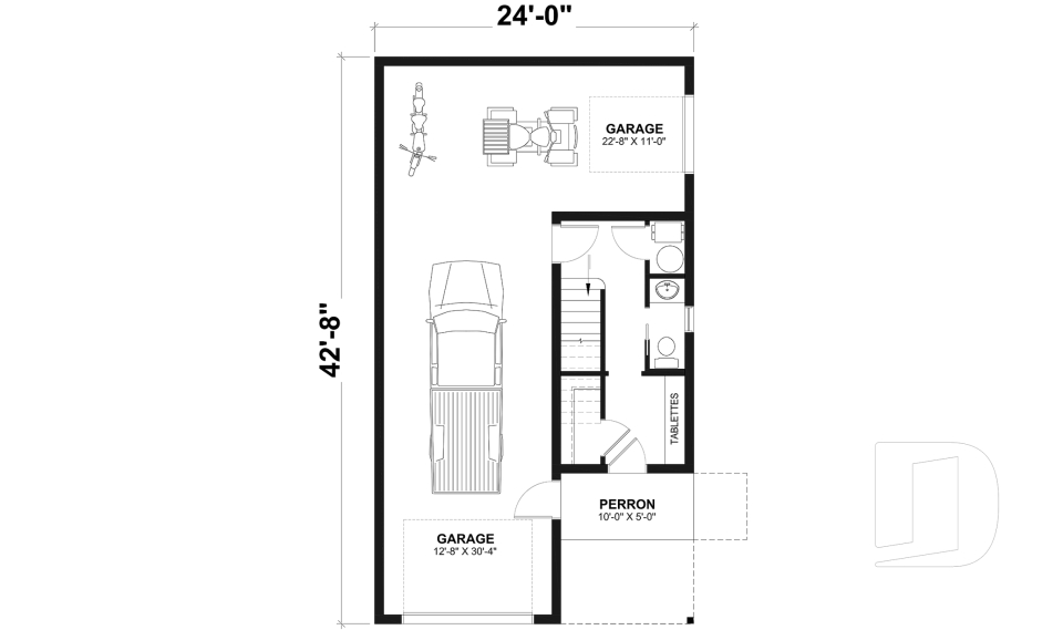 Rez-de-chaussée -  - Murphy