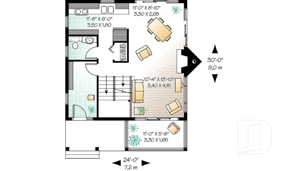Rez-de-chaussée -  - Gaudry