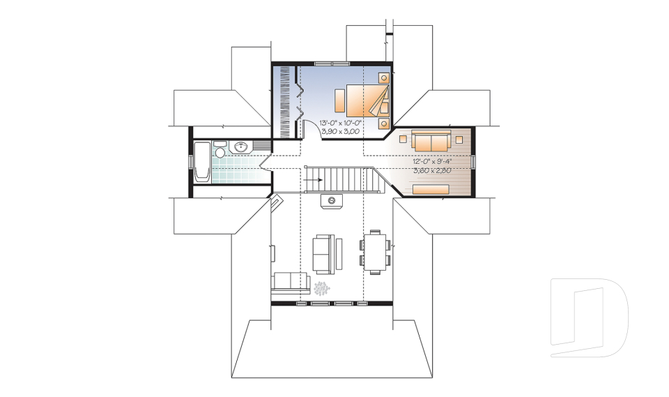 Étage -  - Drummond Vistas