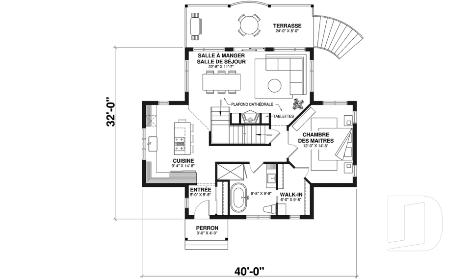 Rez-de-chaussée -  - Longchamp 2