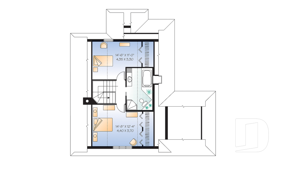 Étage -  - Madelaine 