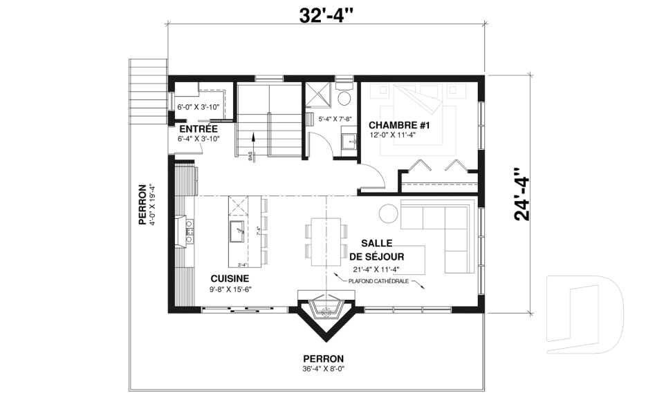 Rez-de-chaussée -  - Massif