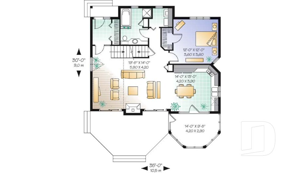 Rez-de-chaussée -  - Rosemont