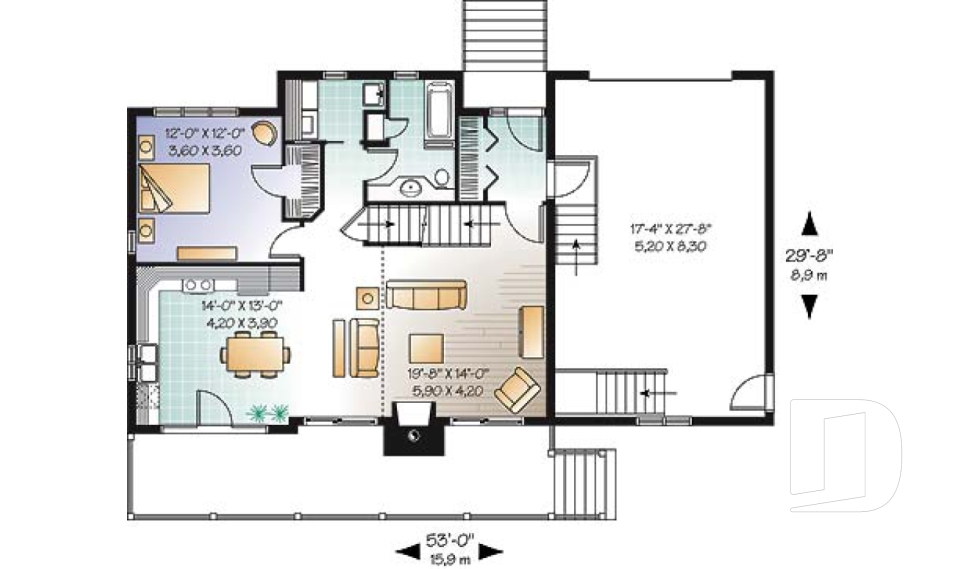 Rez-de-chaussée -  - Rosemont 5