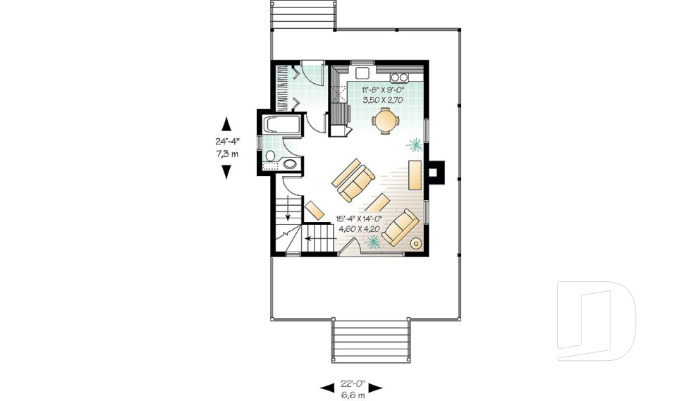 Rez-de-chaussée -  - Palmyre 2