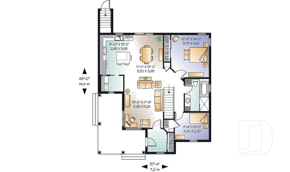 Rez-de-chaussée -  - La Vallée 2