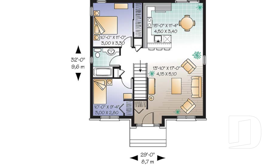 Rez-de-chaussée -  - Dampierre