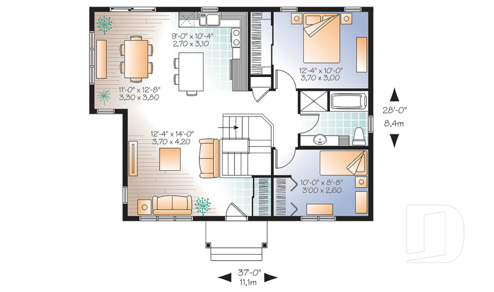Rez-de-chaussée -  - Fairmont 2