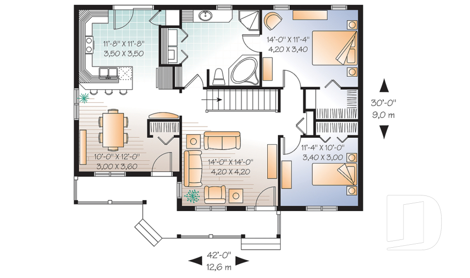 Rez-de-chaussée -  - Boismorand