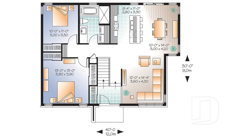 Rez-de-chaussée -  - Lotus