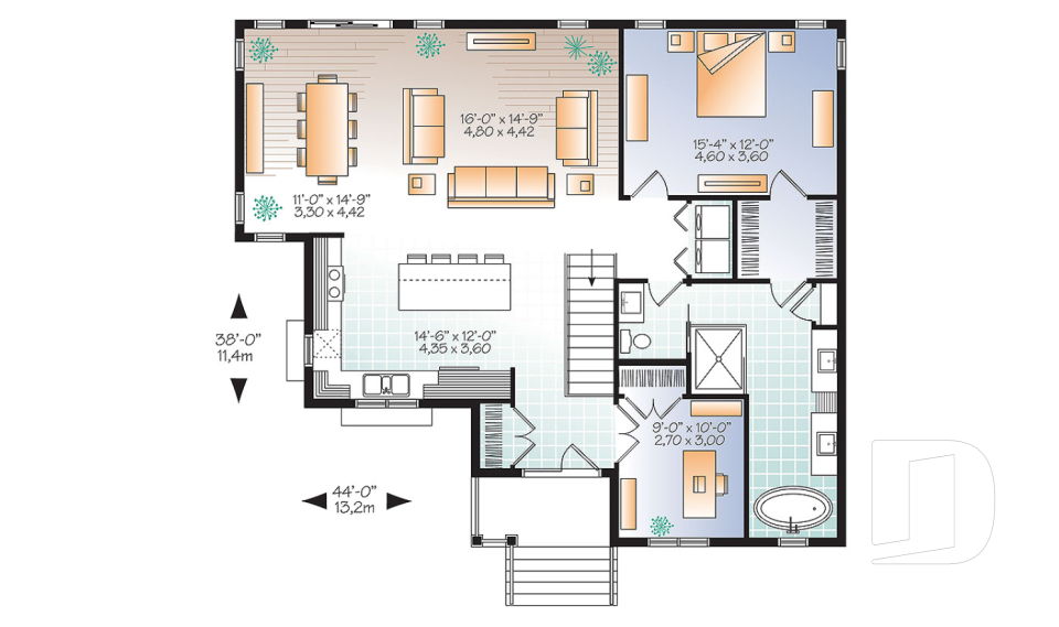 Rez-de-chaussée -  - Mainville 4