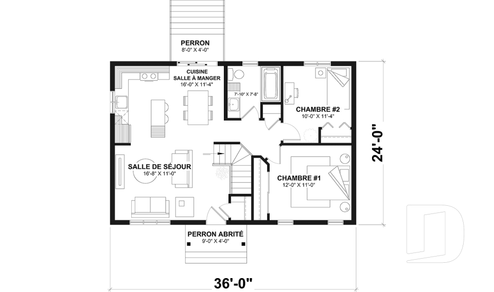 Rez-de-chaussée -  - Miranda