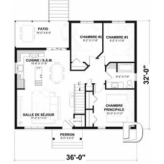 3137-V3 - Rez-de-chaussée