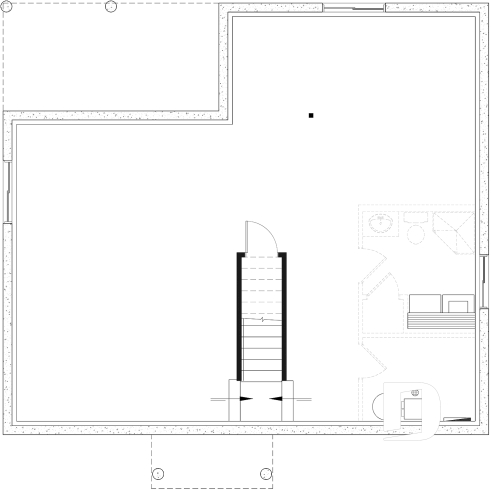 Sous-sol aménageable - Modèle de plain-pied économique avec 3 chambres au rez-de-chaussée, possibilités de 2+ chambres au sous-sol - Miranda 5