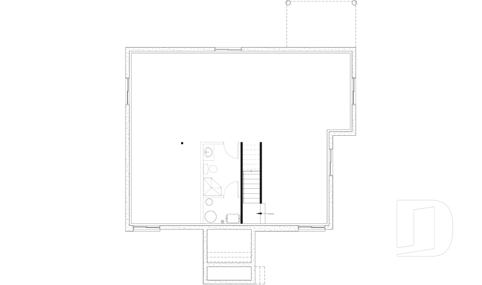 Sous-sol aménageable -  - Alpha