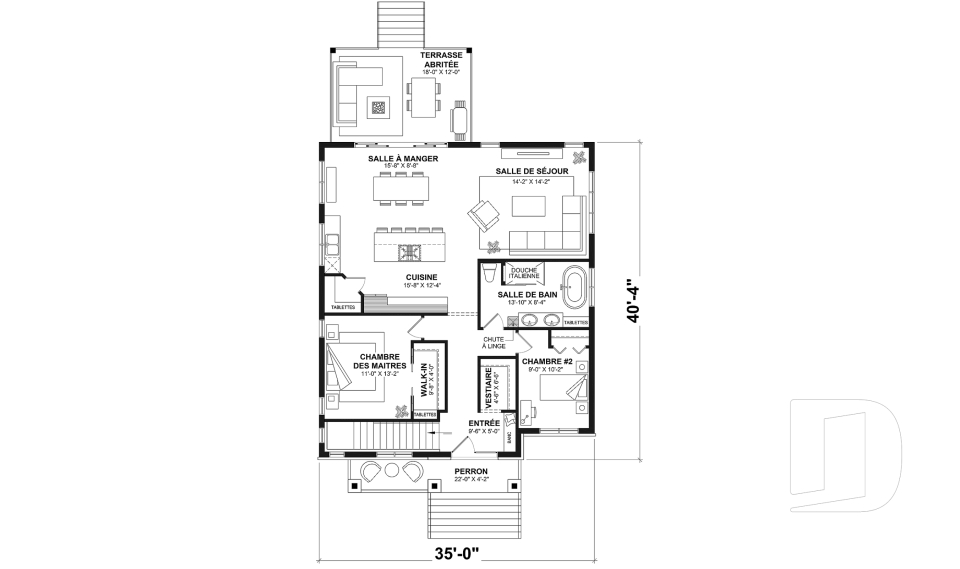Rez-de-chaussée -  - Wellington