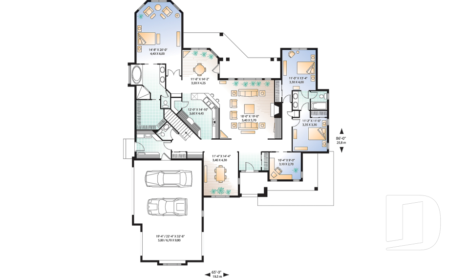 Rez-de-chaussée -  - Fara