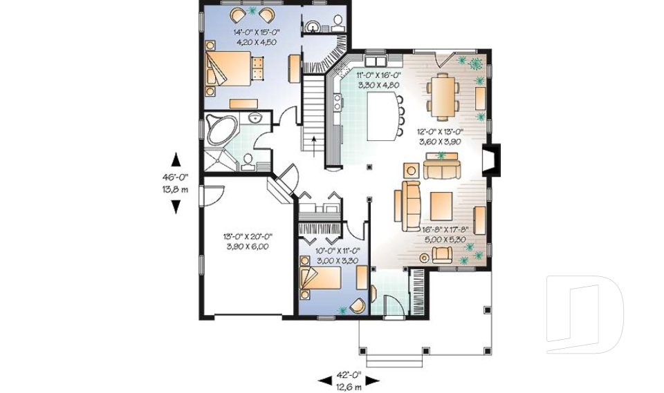 Rez-de-chaussée -  - Langston