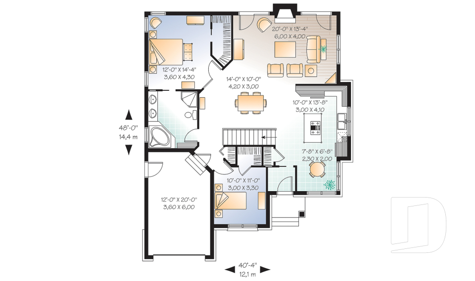 Rez-de-chaussée -  - Camrose