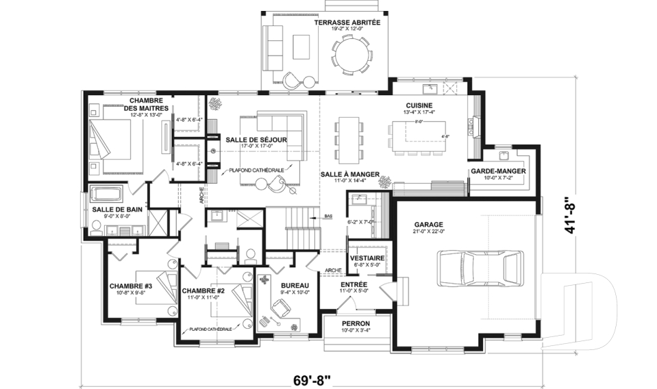 Rez-de-chaussée -  - Dambroise 2
