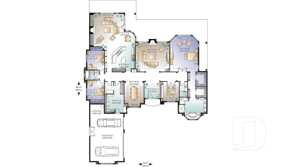 Rez-de-chaussée -  - Verbennia