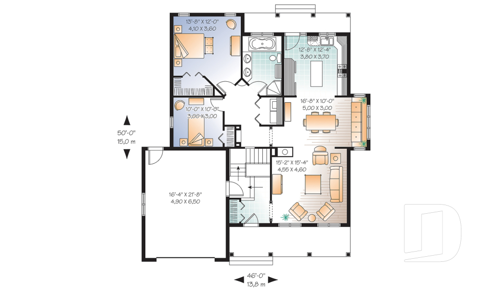 Rez-de-chaussée -  - Condord