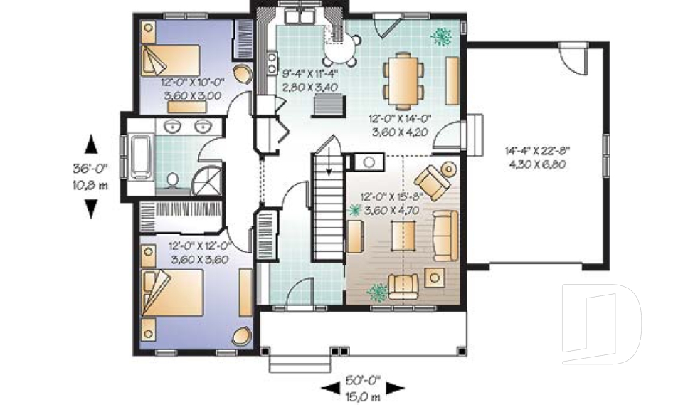 Rez-de-chaussée -  - Mary