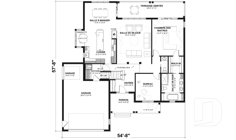 Rez-de-chaussée -  - Maisonneuve 2