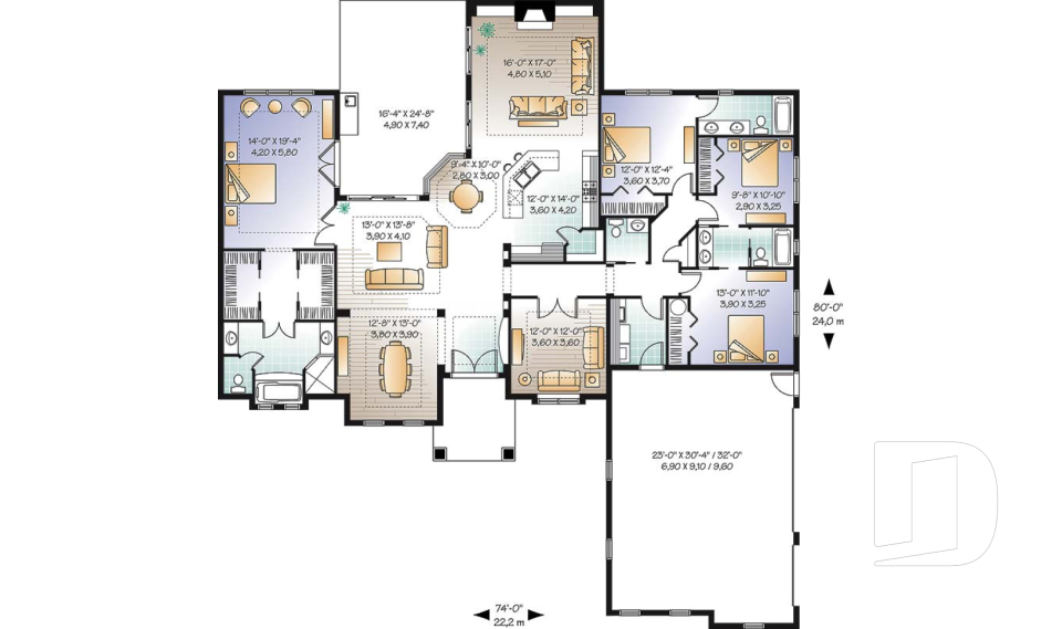 Rez-de-chaussée -  - Casablanca